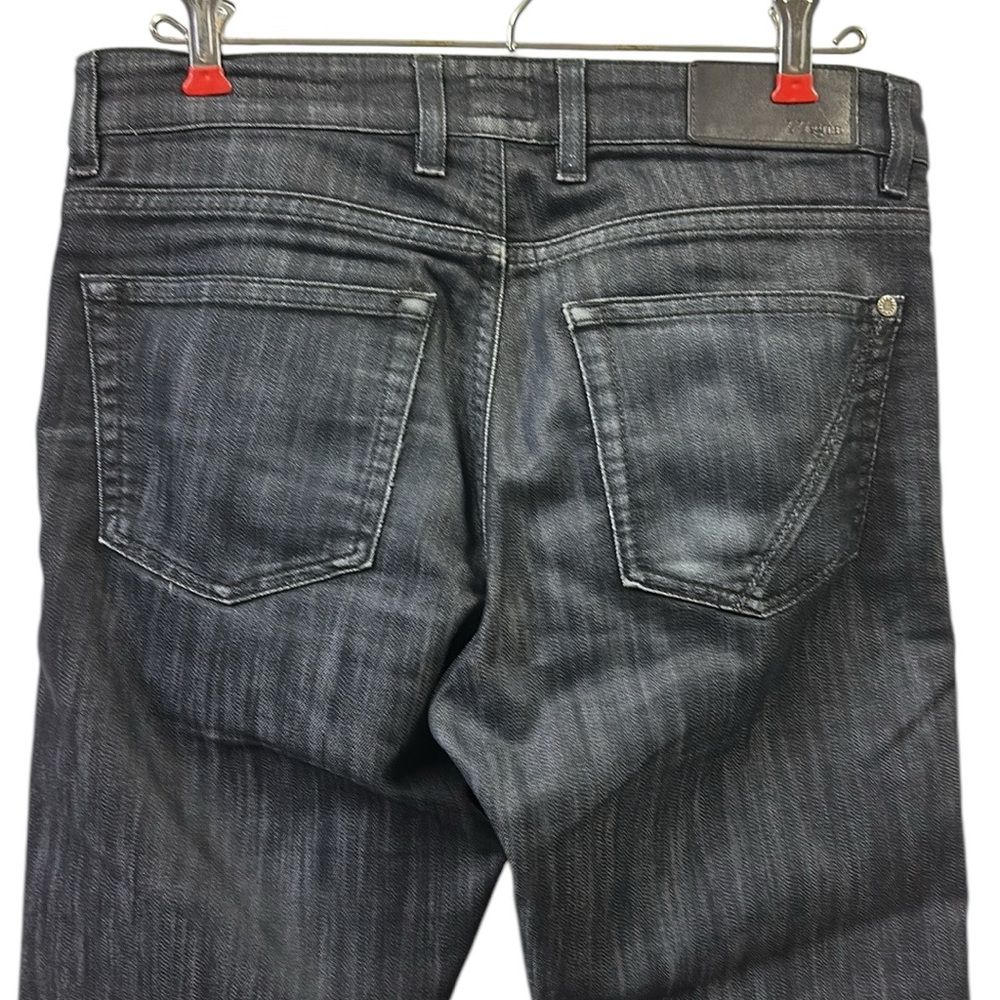 Z Zegna Slim Fit Straight Leg Regular Rise Dark Wash Luxury Blue Jean Mens 30